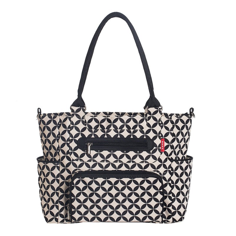 SoHo Designs SoHo Grand Central Station Diaper Bag 7Pc, Stars - Image 1